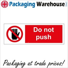 SIGN Do Not Push Automatic