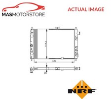 ENGINE COOLING RADIATOR NRF